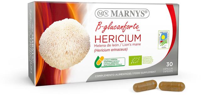 Marny's Rastlinné kapsuly Marnys Hericium Bio 30 on Productcaster.