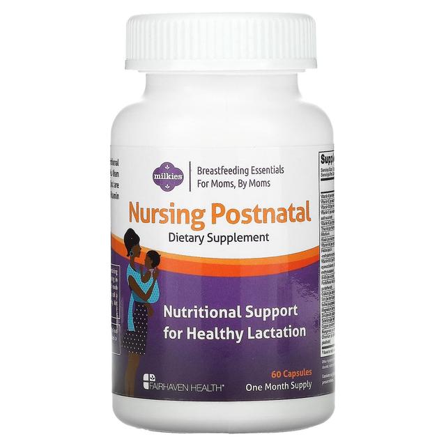 Fairhaven Health, Milkies, Nursing Postnatal , 60 Capsules on Productcaster.