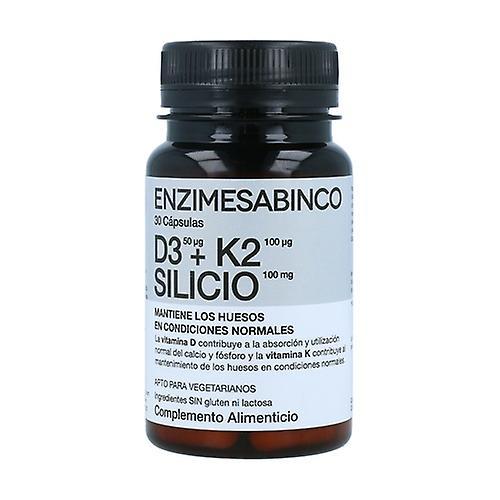 Enzime Sabinco Vitamin D3 + K2 + Silicon 30 capsules on Productcaster.