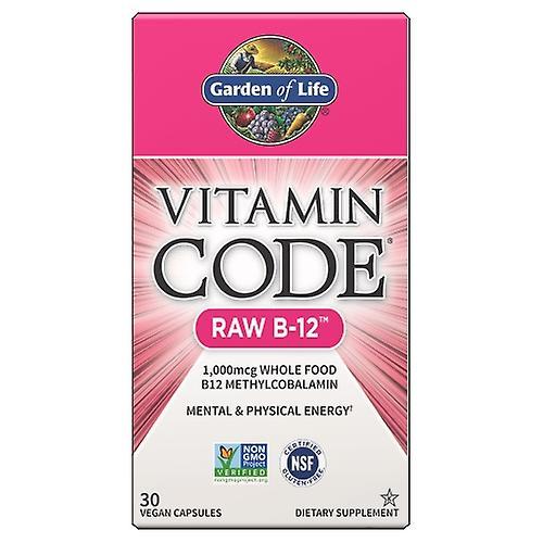 Garden of Life Vitamin Code, Raw B12 30 Caps (Pack of 6) on Productcaster.