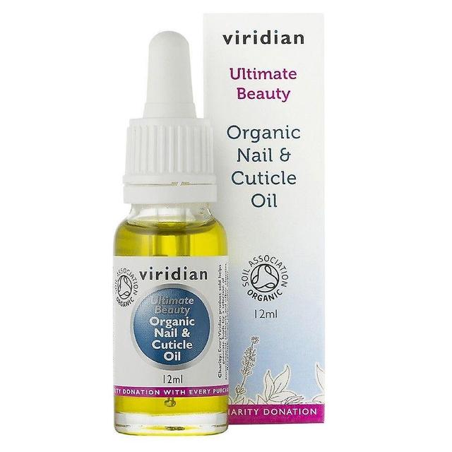 Viridian Ultimate Beauty unha orgânica e óleo de cutícula 12ml (168) on Productcaster.