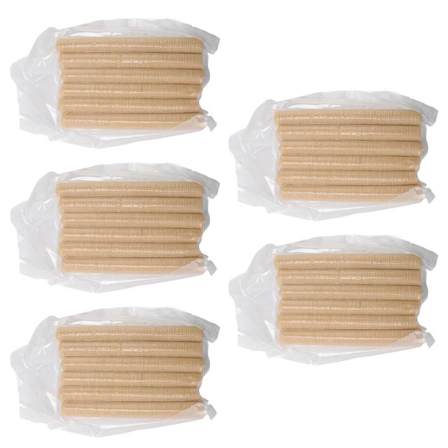 Wjbd 5 Bags Collagen Protein Casings 22mm Diameter Collagen Casings Skins For Making Smoked Roast Sausage Hot Dog on Productcaster.