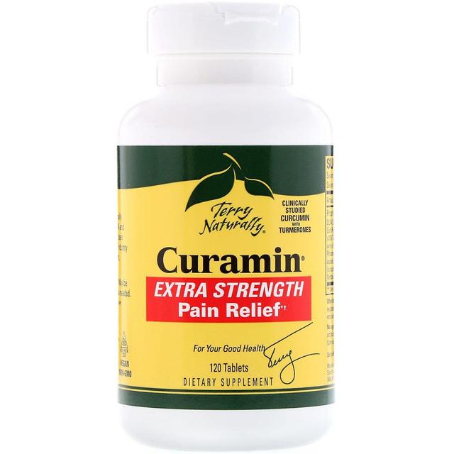 Terry Naturally, Curamin, Extra Strength Pain Relief, 120 Tablets on Productcaster.