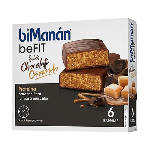 biManán Chocolate Caramel Bar (Pro Method) 6 units on Productcaster.