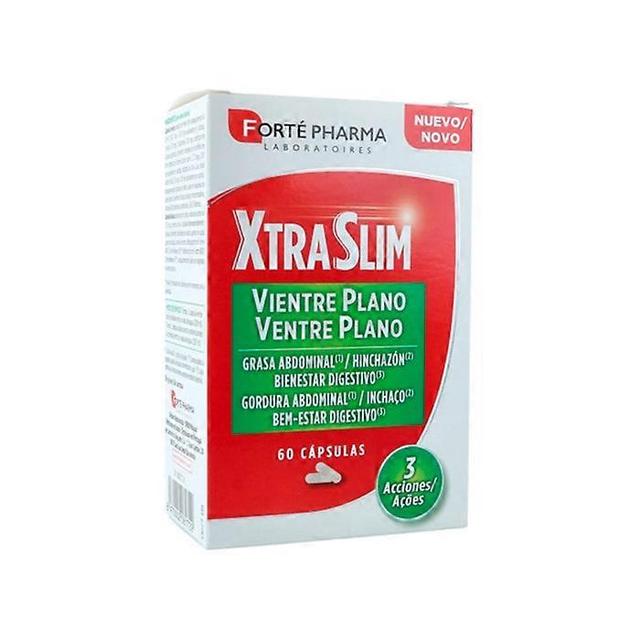 Forté pharma xtraslim flat belly 60 capsules on Productcaster.