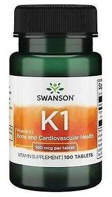 Swanson vitamín K-1 100 mg 100 Kapsula on Productcaster.