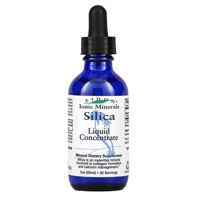 Eidon Mineral Supplements, Silica, Liquid Concentrate, 2 oz (60 ml) on Productcaster.