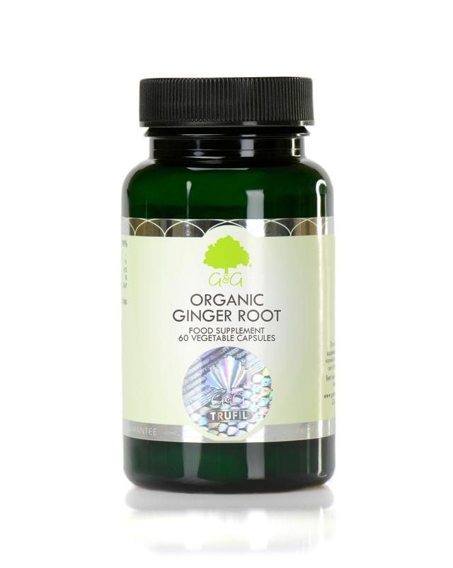 G&g vitamins organic ginger root 60's on Productcaster.