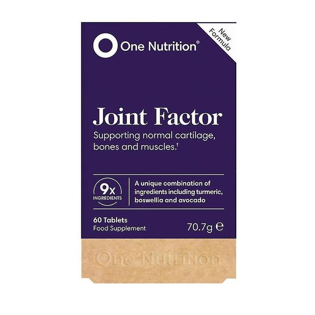 One nutrition joint factor 60's on Productcaster.