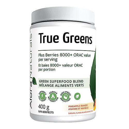 Alora Naturals True Greens Sin sabor, 400 gramos on Productcaster.