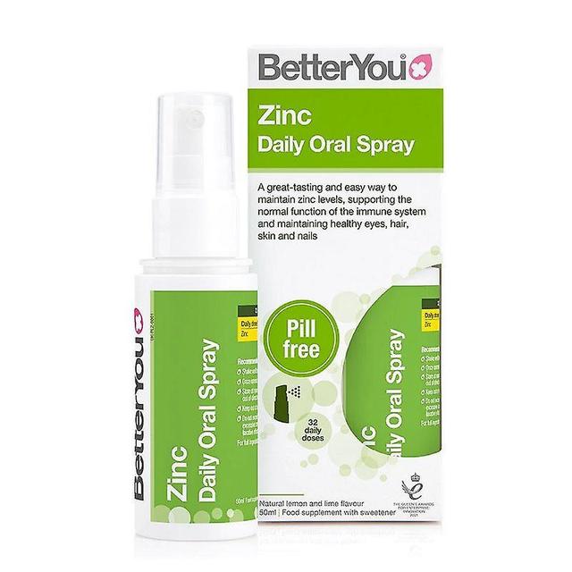 Better You BetterYou Zinc Oral Spray 50ml on Productcaster.