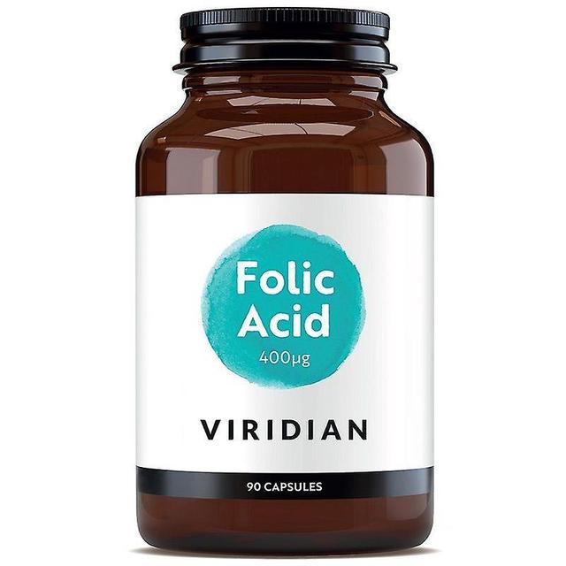 Viridian Folic Acid 400ug Capsules 90 (199) on Productcaster.