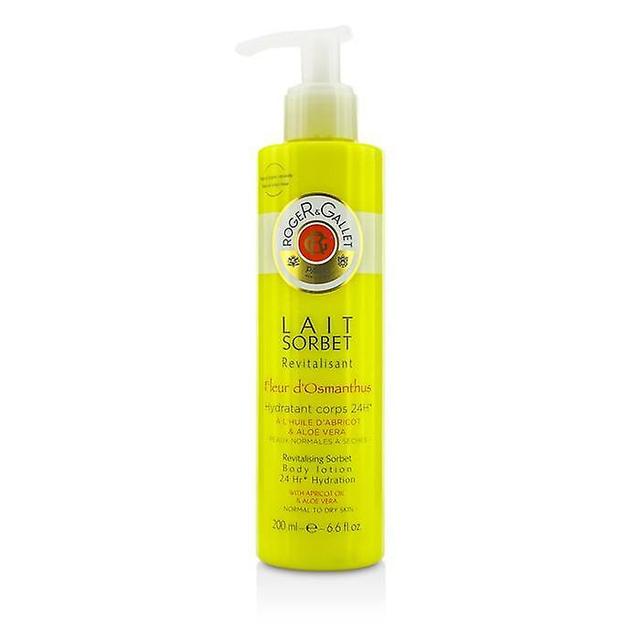 Roger & Gallet Fleur d' osmanthus elvyttävä sorbettivartalovoide - 200ml / 6.6oz on Productcaster.