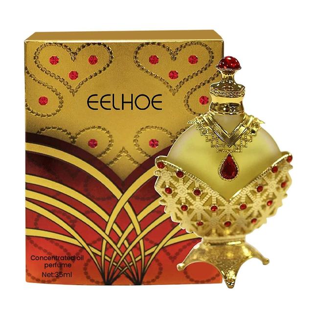 Elrosa Złote perfumy, 35ml arabskie perfumy dla kobiet - złoty skoncentrowany olejek perfumowy, długotrwały arabski on Productcaster.