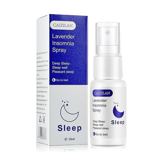 Caizilan Lavande Sleeping Spray Hydratant Aide au sommeil Nature Facile À Utilisation 20ml Multicolor on Productcaster.