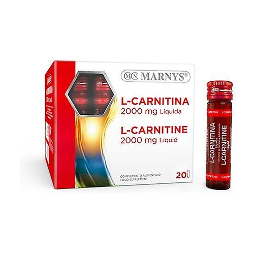 Marny's L-Carnitine 20 vials of 11ml on Productcaster.