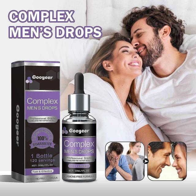 Complex Men's Drops, 2024 Upgraded Complex Mens Drops, Secret Drops For Strong Men, Secret Happy Dro 1pcs on Productcaster.