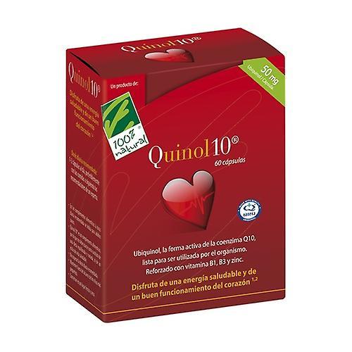 Cien por Cien Natural Quinol10 60 capsules of 50mg on Productcaster.