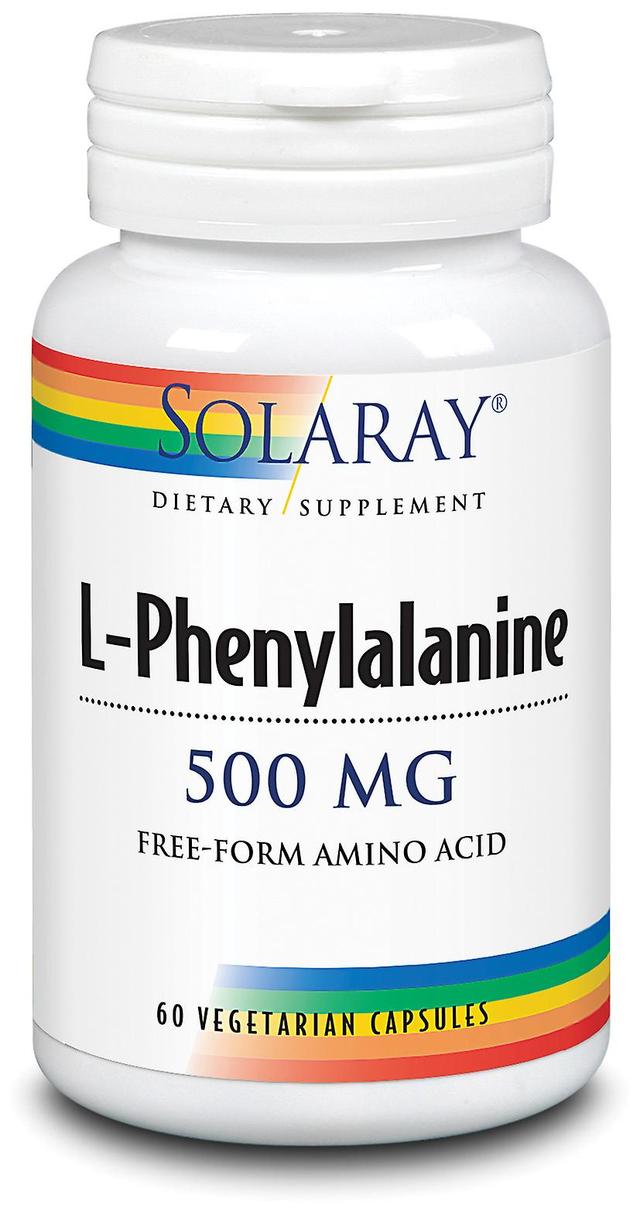 Solaray L-Phenylalanine 500 mg 60 Capsules on Productcaster.