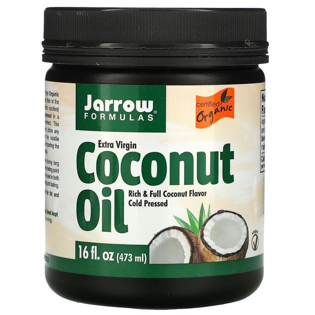 Jarrow Formulas, Extra Virgin Coconut Oil, 16 fl oz (473 g) on Productcaster.