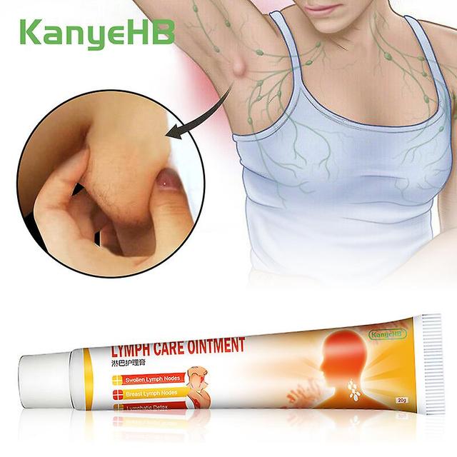 1pcs Lymphatic Detox Ointment Neck Anti-swelling Herbs Plaster Breast Lymph Nodes Cream Body Relaxation Health Care Cream G008 on Productcaster.