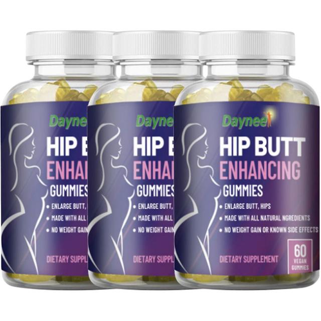 Bigger Butt Lift, Breast Enlargement, Weight Gain Pill Button, Big Butt Butt Enlargement Tablet 3PCS on Productcaster.