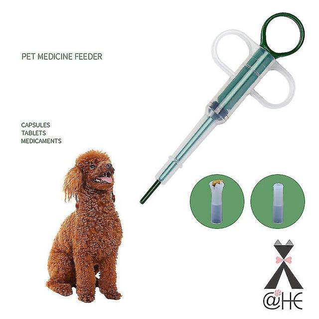 Pet Dog Cat Capsule Tablet Pill Medicine Feeder Pusher Syringe Medical Feeding Tools on Productcaster.