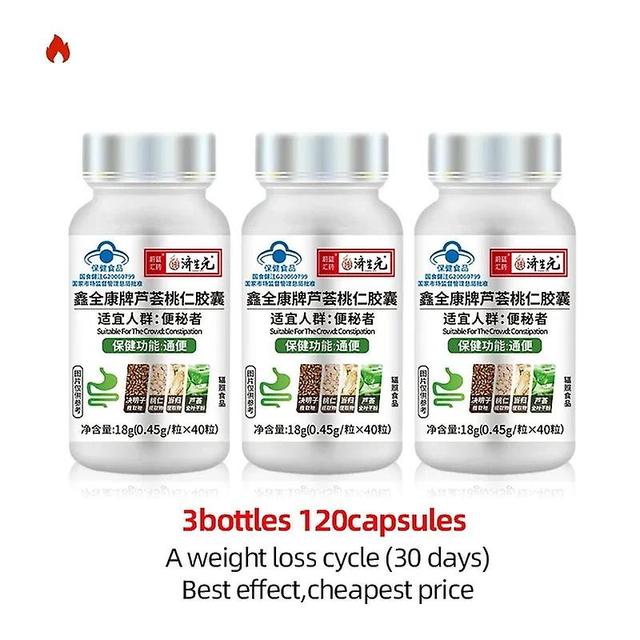 Tib Constipation Treatment Capsules Intestine Cleaner Detox Pills Gut Gastrointestinal Health Medicine Aloe Vera Extract Supplements 3Bottles hot sale on Productcaster.