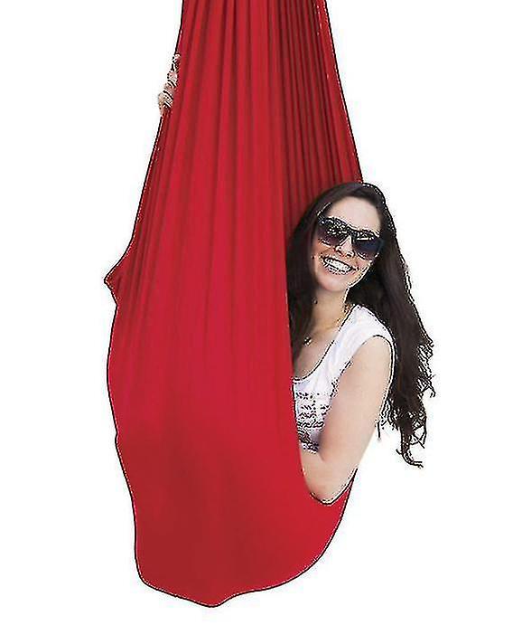 Aerial Swing Set Ock Kit For Flexibility Pain Relief Red 150*280CM on Productcaster.