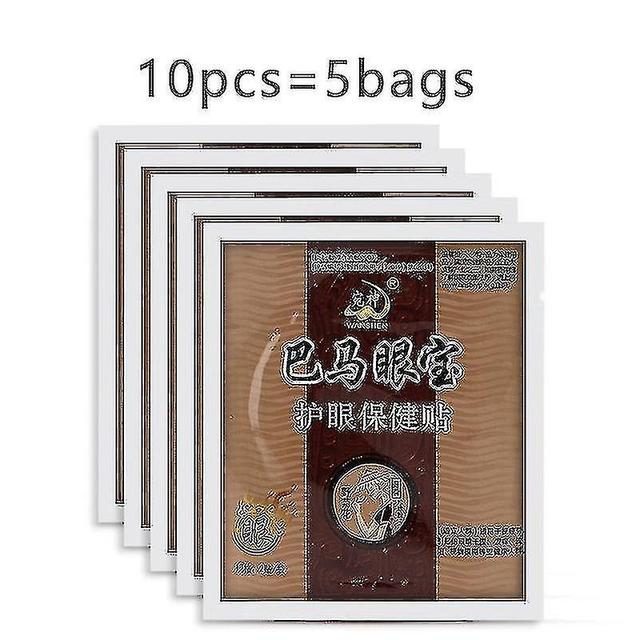 20pcs / 10bags Augenpflaster Augenmaske Vision Verbessern Sie die Sehkraft lindern Sie die Augenermüdung Trockene kurzsichtige Amblyopie Chinesisch... on Productcaster.