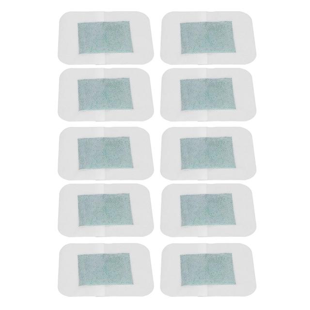 Green Tea Foot Pad - 10pcs Herbal Extract Tension Pain Relief Foot Patch for Health Care on Productcaster.