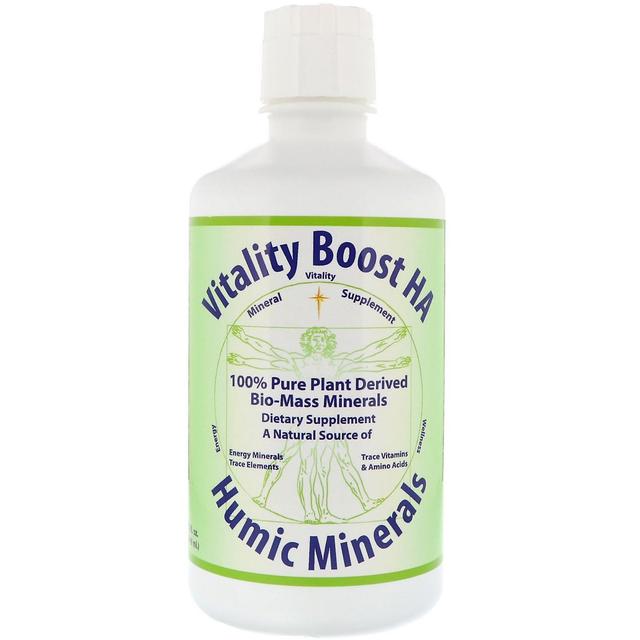 Morningstar Minerals Morningstar Mineraler, Vitalitet Boost HA, Humic Minerals, 32 fl oz (946 ml) on Productcaster.