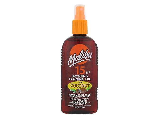 Malibu - Brązujący olejek do opalania Kokos SPF15 - Dla Kobiet, 200 ml on Productcaster.