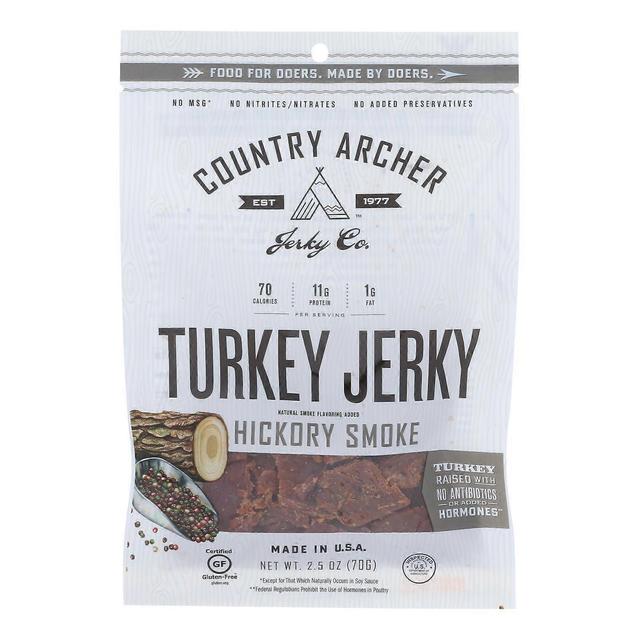 Country Archer - Jerky Turkey Hickry Smokd - Case Of 12-2.5 Oz style3964 on Productcaster.