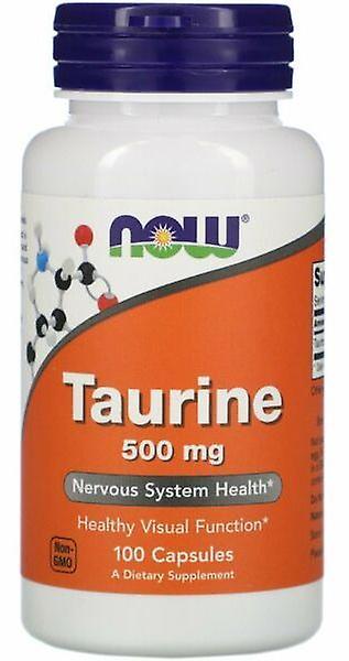 Now Foods Taurine 500 mg 100 Capsule on Productcaster.