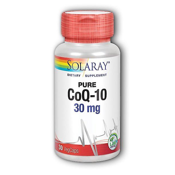 Solaray coq-10 puro 30 mg - 30 cápsulas on Productcaster.