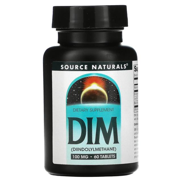 Source Naturals, DIM, 100 mg, 60 Tabletten on Productcaster.