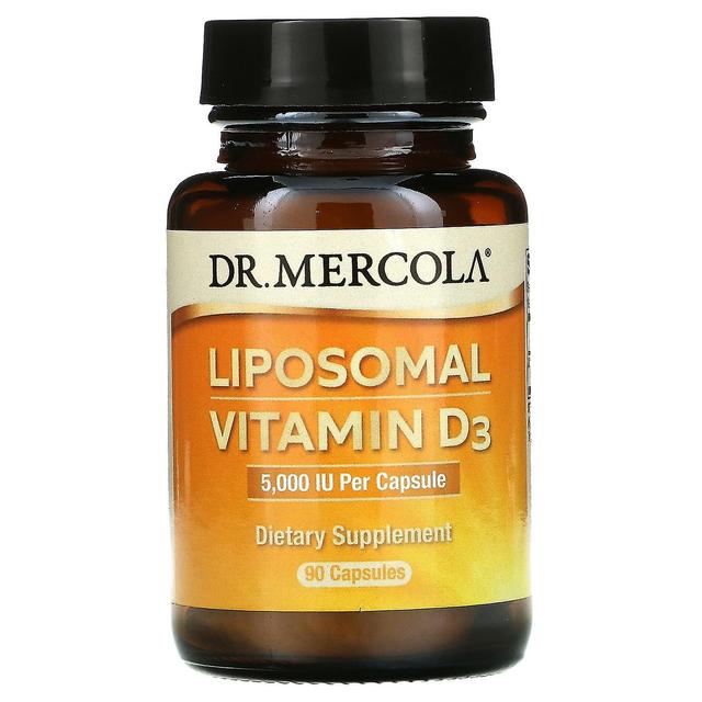 Dr. Mercola, Liposomal Vitamin D3, 5,000 IU, 90 Capsules on Productcaster.