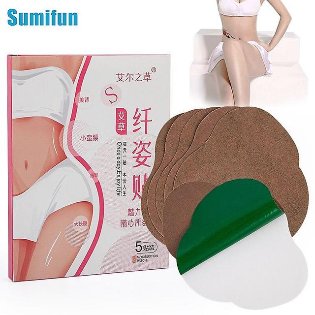 Coscelia 5pcs Wormwood Slimming Patch Promote Fat Burning Body Sculpting Abdominal Limbs Lose Weight Navel Sticker Beauty Care Product 5pcs in 1box on Productcaster.