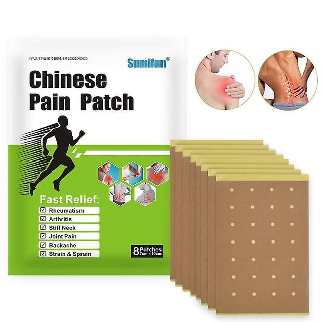 Patch Of Plant Extract For The Knee Of Charleroi, Sticker For Joint Discomfort, Formula Based On Chinese Plants, 8 Pieces on Productcaster.