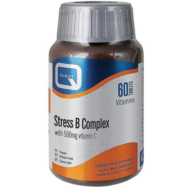 Quest Vitamins Quest Vitamíny stres B-komplexné tablety 60 (601197) on Productcaster.