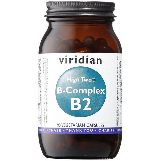 Viridian HIGH TWO Vitamin B2 with B-Complex Veg Caps 90 (237) on Productcaster.