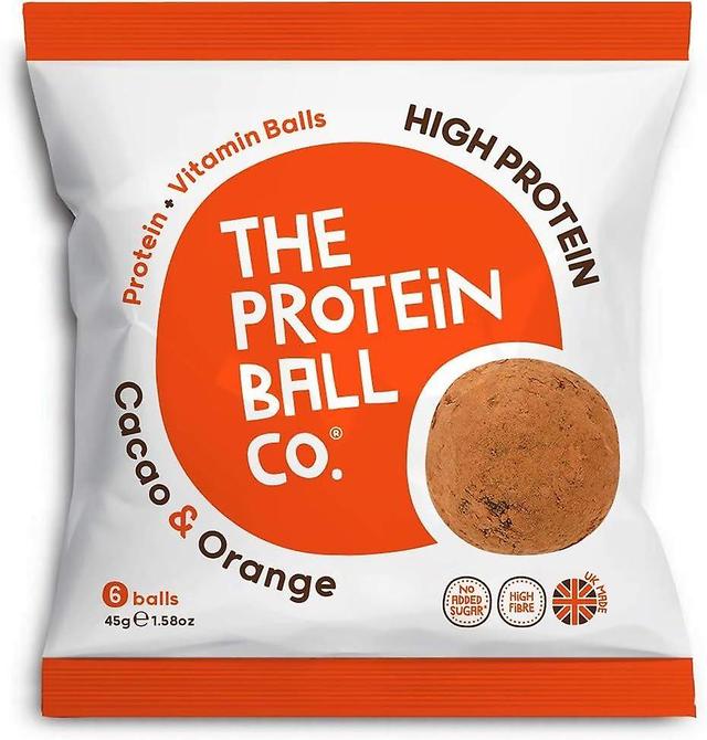 The Protein Ball Co. High Protein Cacao & Orange - 45g - 10 kpl pakkaus on Productcaster.