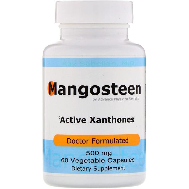 Advance Physician Formulas, Mangostão, 500 mg, 60 Cápsulas Vegetais on Productcaster.