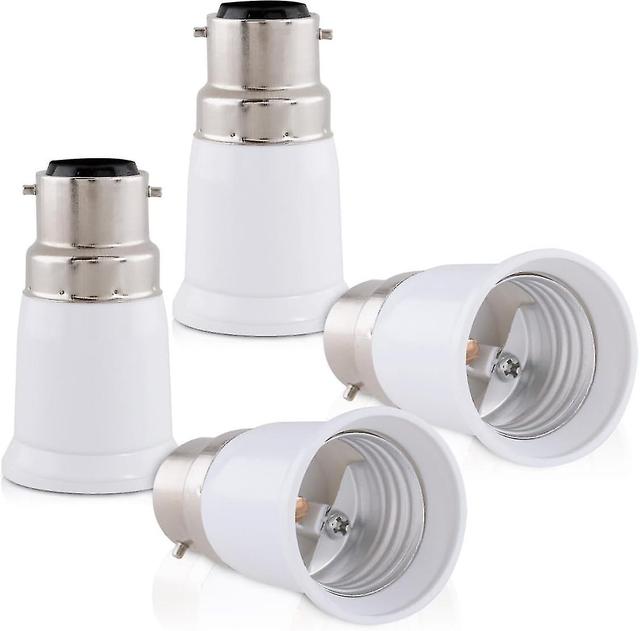 4x adaptateurs pour douilles - Adaptateurs pour douilles B22 E27 - Adaptateurs pour douilles baonnette pour ampoules LED halognes on Productcaster.