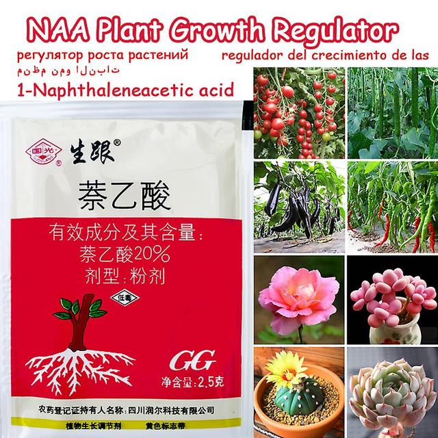 Huamade Naa 1-naphthylacetic Acid Regulator Plant Cutting Transplanting Seedling Rooting Increase Survival Recovery Germination Hormone on Productcaster.