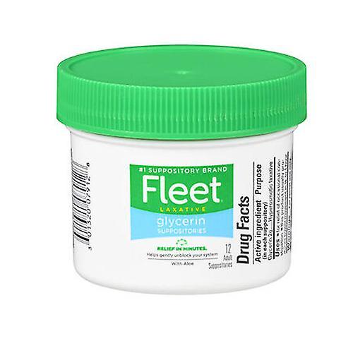 Phazyme Fleet Glycerin Suppositories Adult, 12 each (Pack of 1) on Productcaster.