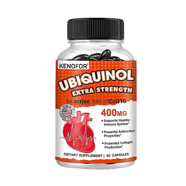 Vorallme Kenofor Ubiquinol CoQ10 400 mg softgel kraftig antioxidant - fremragende absorption, aktiv form for hjerte, immunforsvar og hud sundhed 60... on Productcaster.