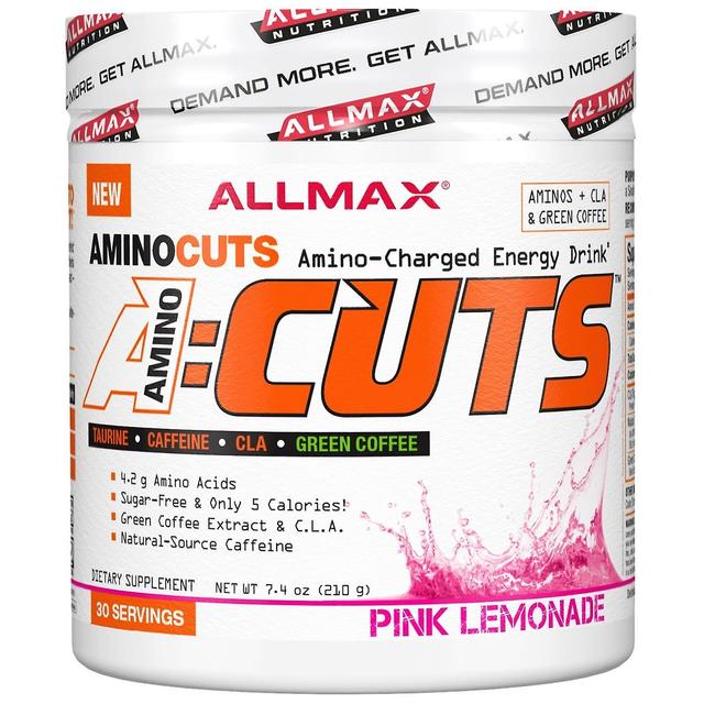 ALLMAX Nutrition, ACUTS, Aminoladdad energidryck, Rosa limonad, 7,4 oz (210 on Productcaster.