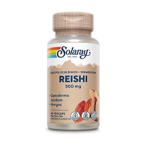 Solaray Fermenterede Reishi 60 vegetabilske kapsler på 500 mg on Productcaster.